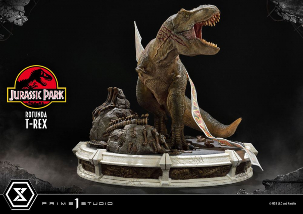 Rotunda T-Rex Statue 1:6 Legacy Museum Collection, Jurassic Park, 37 cm