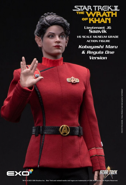 Lt. Saavik (Regula One Version) Actionfigur 1:6, Star Trek II: Der Zorn des Khan, 28 cm