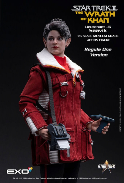 Lt. Saavik (Regula One Version) Actionfigur 1:6, Star Trek II: Der Zorn des Khan, 28 cm