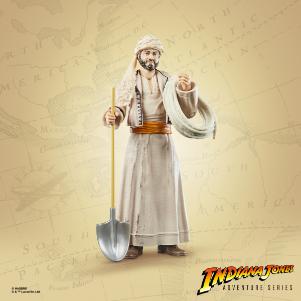 Sallah Actionfigur Indiana Jones Adventure Series, Jäger des verlorenen Schatzes, 15 cm