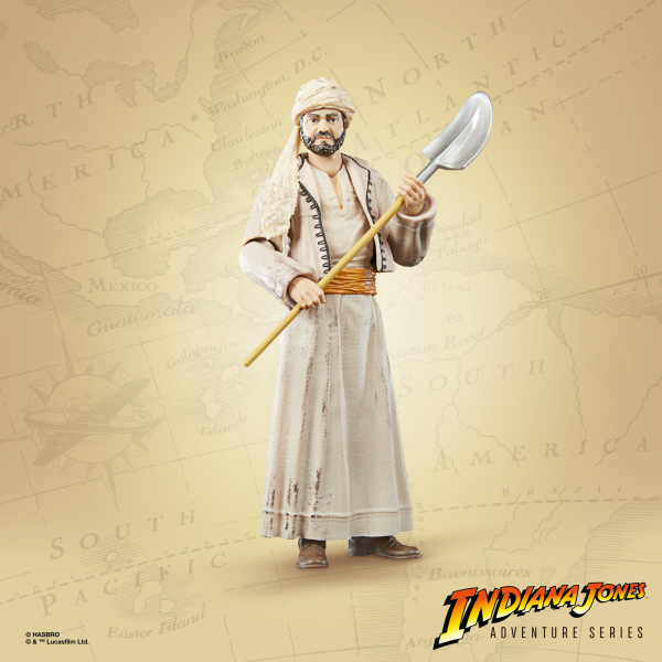 Sallah Actionfigur Indiana Jones Adventure Series, Jäger des verlorenen Schatzes, 15 cm