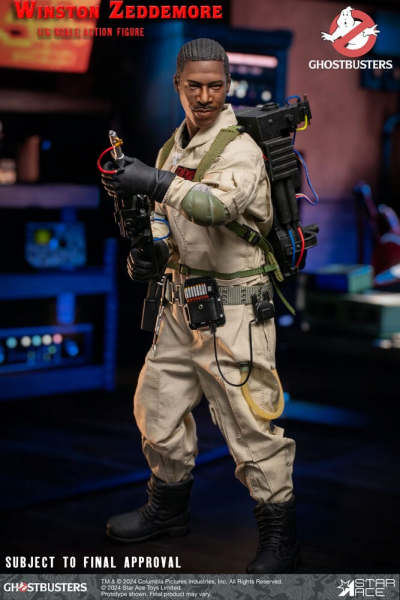 Winston Zeddemore Action Figure 1/6, Ghostbusters, 30 cm