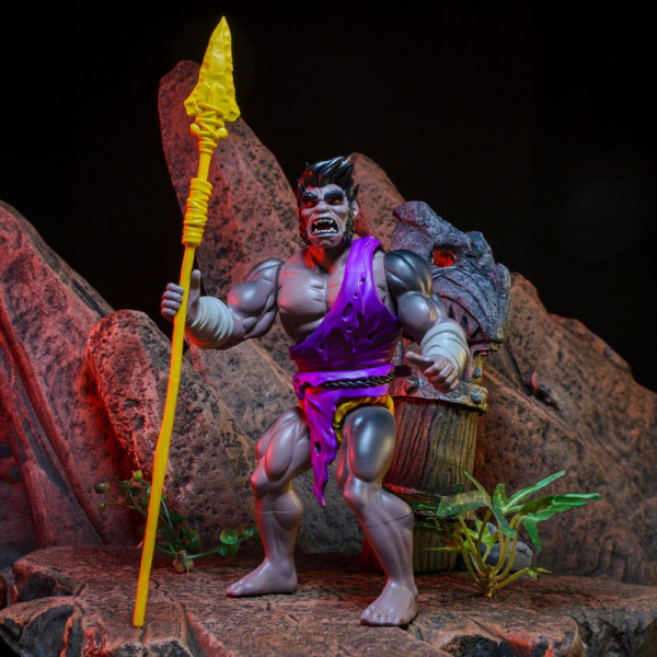 Savage Grunts (Brukteror Cave Men Tribe) Action Figure 3-Pack, Legends of Dragonore: Dragon Hunt, 14 cm