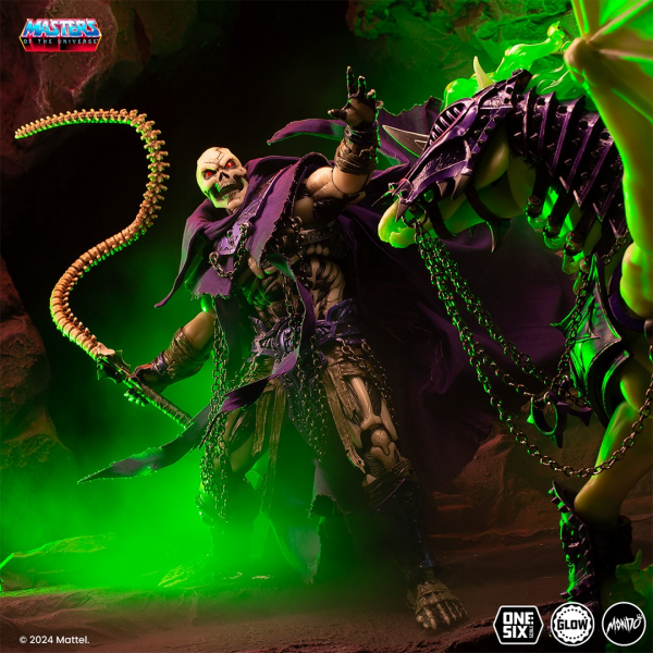 Scare Glow Deluxe Actionfigur 1:6 Mondo Exclusive, Masters of the Universe, 30 cm