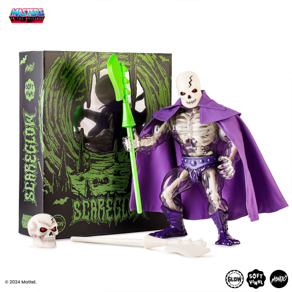 Scareglow Soft Vinyl Figure Exclusive, Masters of the Universe, 38 cm