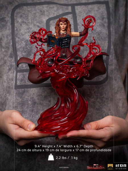 Scarlet Witch Statue 1/10 Art Scale Deluxe, WandaVision, 24 cm