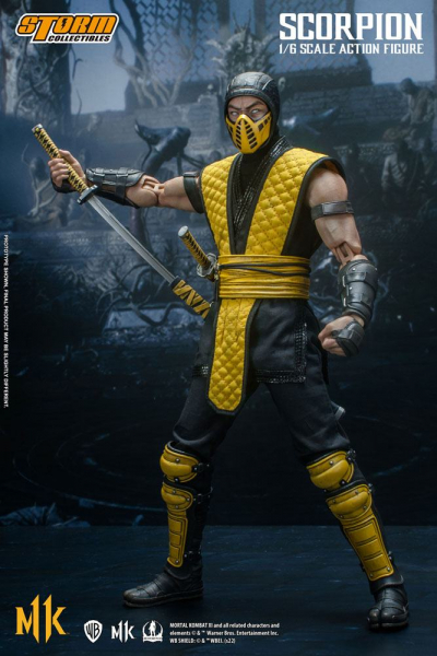 Scorpion Actionfigur 1:6, Mortal Kombat 11, 32 cm