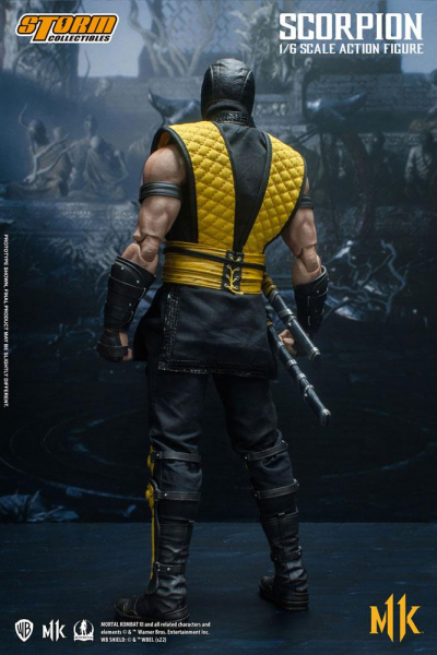 Scorpion Actionfigur 1:6, Mortal Kombat 11, 32 cm