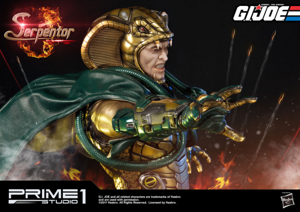 G.I. Joe Serpentor Statue