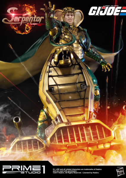 G.I. Joe Serpentor Statue