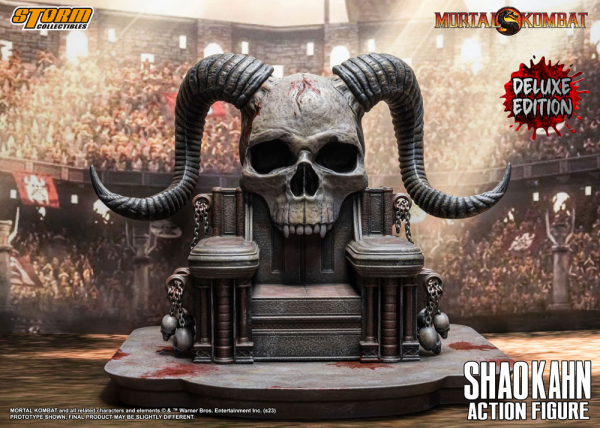 Shao Kahn Actionfigur 1:12 Deluxe Edition, Mortal Kombat, 18 cm