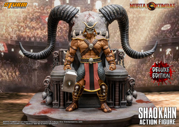 Shao Kahn Actionfigur 1:12 Deluxe Edition, Mortal Kombat, 18 cm