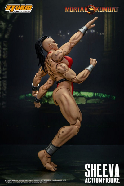 Sheeva Actionfigur 1:12, Mortal Kombat, 18 cm