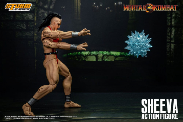 Sheeva Actionfigur 1:12, Mortal Kombat, 18 cm