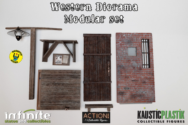 Sheriff Diorama 1:6 für Terence Hill Actionfigur