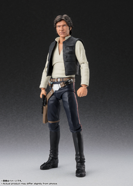 Han Solo (Classic Ver.) Actionfigur S.H.Figuarts, Star Wars: Episode IV, 15 cm