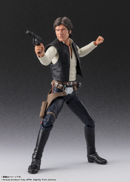 Han Solo (Classic Ver.) Actionfigur S.H.Figuarts, Star Wars: Episode IV, 15 cm