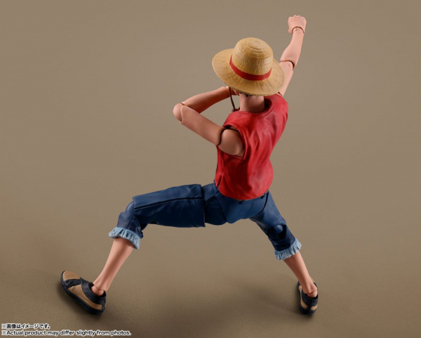 Monkey D. Luffy Action Figure S.H.Figuarts, One Piece (Netflix), 15 cm