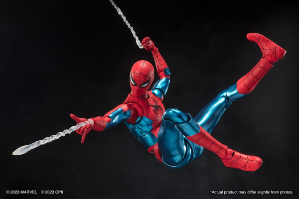 Spider-Man (New Red & Blue Suit) Action Figure S.H.Figuarts, Spider-Man: No Way Home, 15 cm