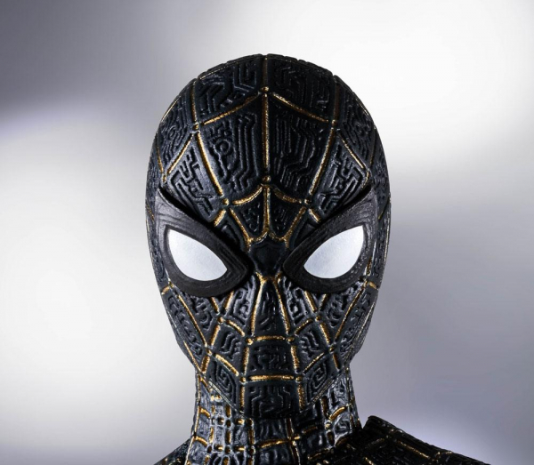 Spider-Man (Black & Gold Suit) Actionfigur S.H.Figuarts Special Set, Spider-Man: No Way Home, 15 cm