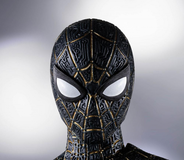 Spider-Man (Black & Gold Suit) Actionfigur S.H.Figuarts Special Set, Spider-Man: No Way Home, 15 cm