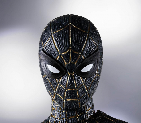 Spider-Man (Black & Gold Suit) Actionfigur S.H.Figuarts Special Set, Spider-Man: No Way Home, 15 cm