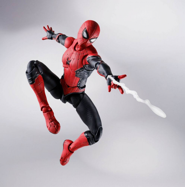 Spider-Man (Upgraded Suit) Action Figure S.H.Figuarts Special Set, Spider-Man: No Way Home, 15 cm