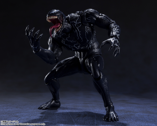 Venom Actionfigur S.H.Figuarts, Venom: Let There Be Carnage, 19 cm