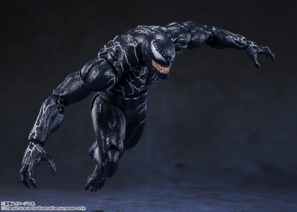 Venom Actionfigur S.H.Figuarts, Venom: Let There Be Carnage, 19 cm