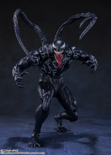 Venom Actionfigur S.H.Figuarts, Venom: Let There Be Carnage, 19 cm