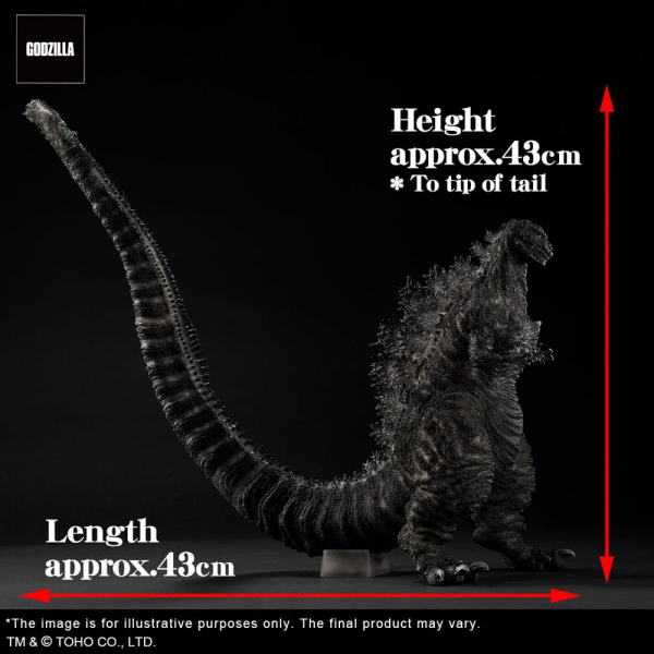 Godzilla 4th Form (Ortho Ver.) Statue TOHO Yuji Sakai Modeling Collection, Shin Godzilla (2016), 43 cm