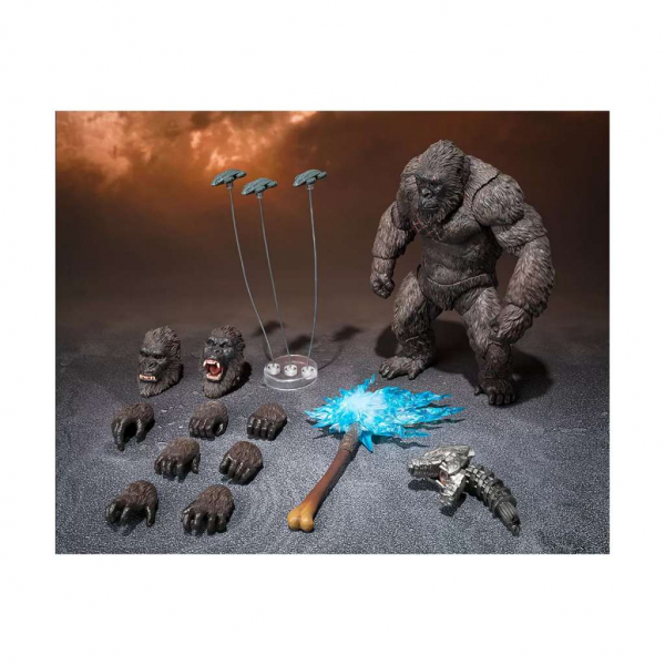 Kong (2021) Actionfigur S.H.MonsterArts SDCC Exclusive, Godzilla vs. Kong, 15 cm