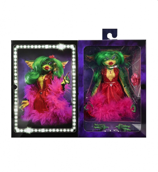 Ultimate Greta (Showgirl Dress) Action Figure SDCC Exclusive, Gremlins 2, 15 cm