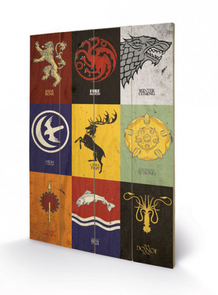 Game of Thrones Wooden Wall Art