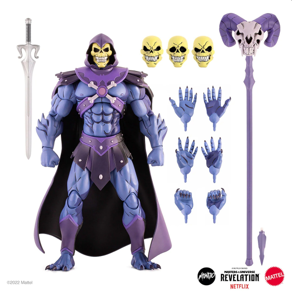 Skeletor Action Figure 1/6 SDCC Exclusive, Masters of the Universe: Revelation, 30 cm