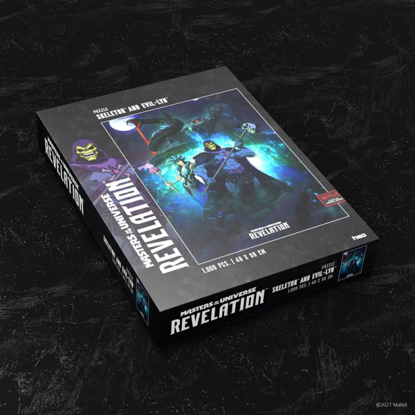 Skeletor & Evil-Lyn Puzzle 1000 Teile, Masters of the Universe: Revelation