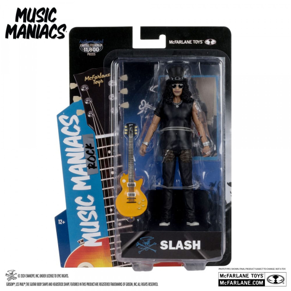 Slash Actionfigur Music Maniacs Rock, 15 cm