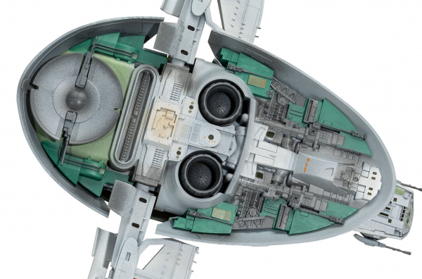 Boba Fett's Starship (Slave I) Modellbausatz 1:88, Star Wars: The Book of Boba Fett, 25 cm