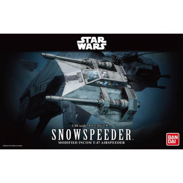 Snowspeeder 1:48, Star Wars Modellbausatz von Bandai