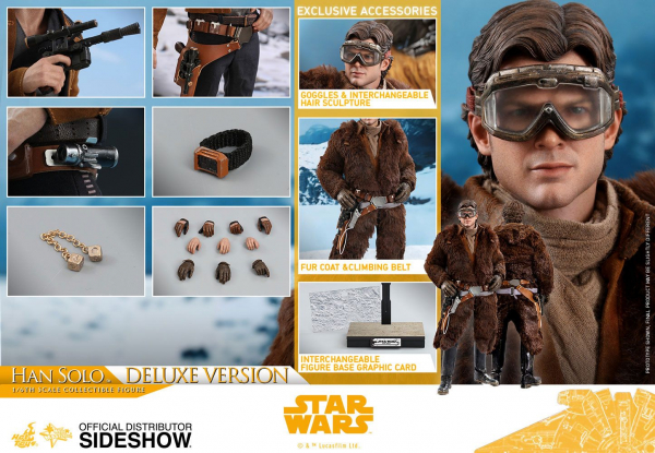 Han Solo Hot Toys Deluxe