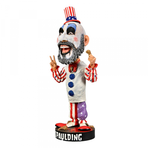 Captain Spaulding Wackelkopf-Figur Head Knocker, Haus der 1000 Leichen, 18 cm