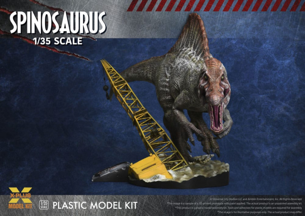 Spinosaurus Plastic Model Kit 1/35, Jurassic Park III