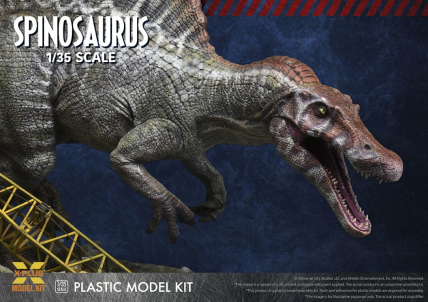 Spinosaurus Plastic Model Kit 1/35, Jurassic Park III