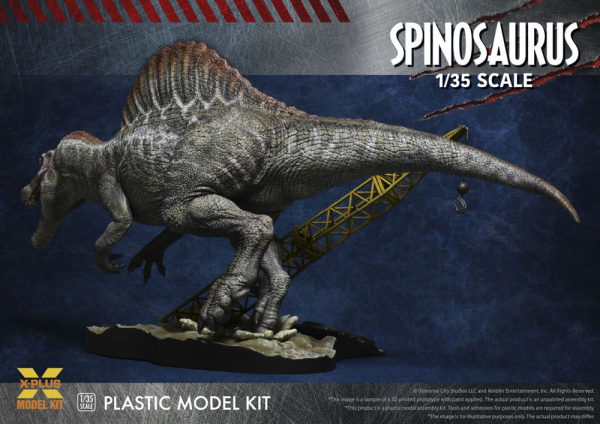 Spinosaurus Plastic Model Kit 1/35, Jurassic Park III