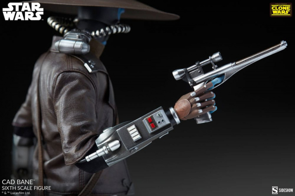 Cad Bane Actionfigur 1:6 Sideshow, Star Wars: The Clone Wars, 32 cm