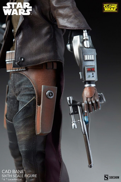 Cad Bane Actionfigur 1:6 Sideshow, Star Wars: The Clone Wars, 32 cm