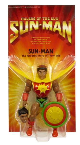 Sun-Man Action Figure MOTU Origins Exclusive, Masters of the Universe, 14 cm