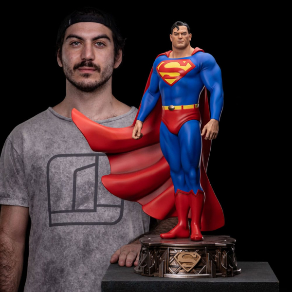 Superman DC Trinity Statue 1/4 Legacy Replica, DC Comics, 57 cm