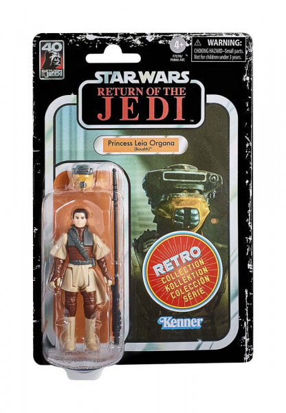 Princess Leia Organa (Boushh) Actionfigur Retro Collection, Star Wars: Episode VI, 10 cm