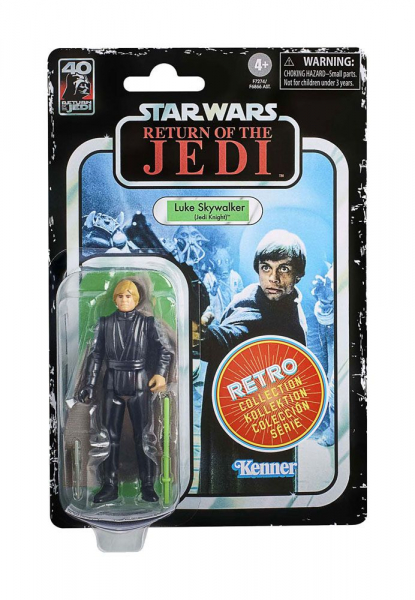 Luke Skywalker (Jedi Knight) Actionfigur Retro Collection, Star Wars: Episode VI, 10 cm